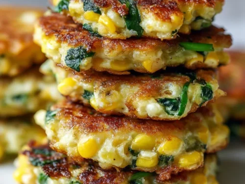 ricotta corn fritters