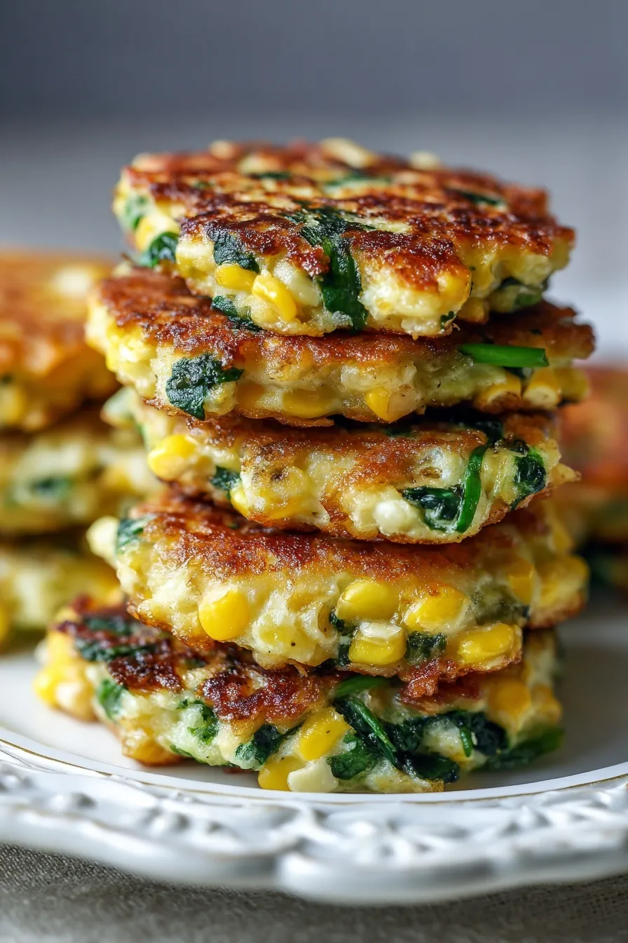 ricotta corn fritters