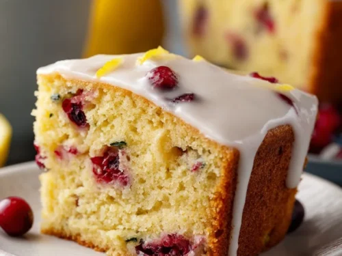 cranberry orange breakfast cake