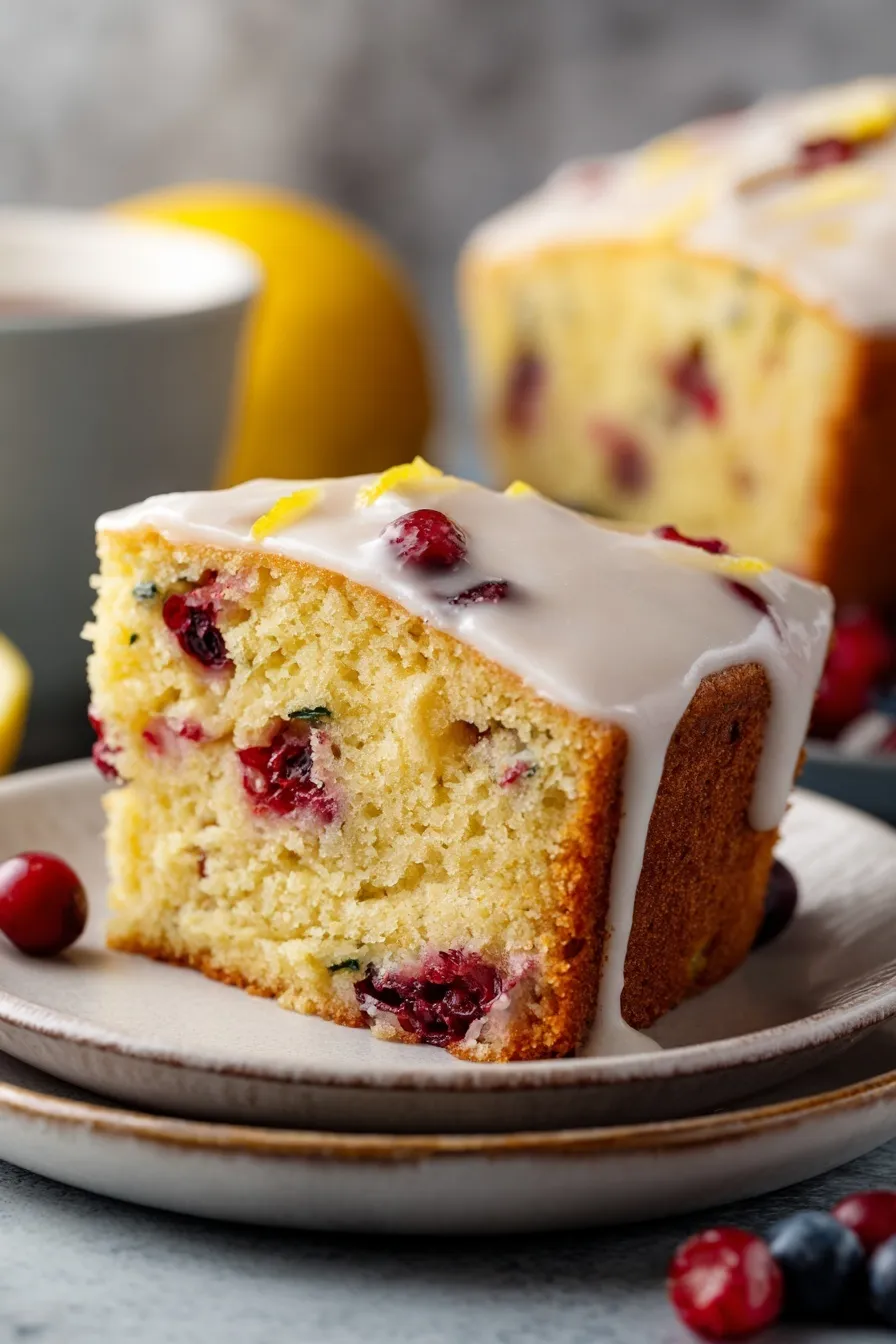 cranberry orange breakfast cake