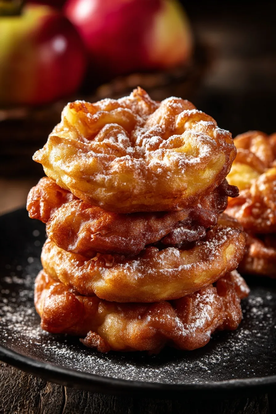 air fryer apple fritters