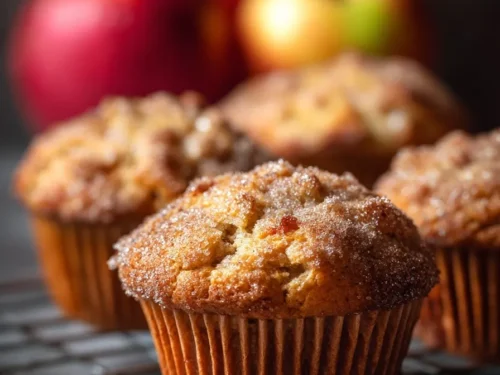apple cinnamon streusel muffins