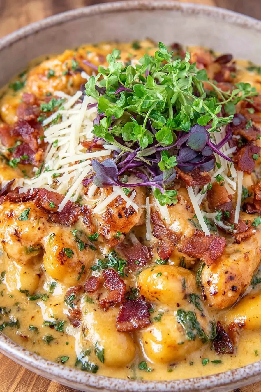 Crack Chicken Gnocchi