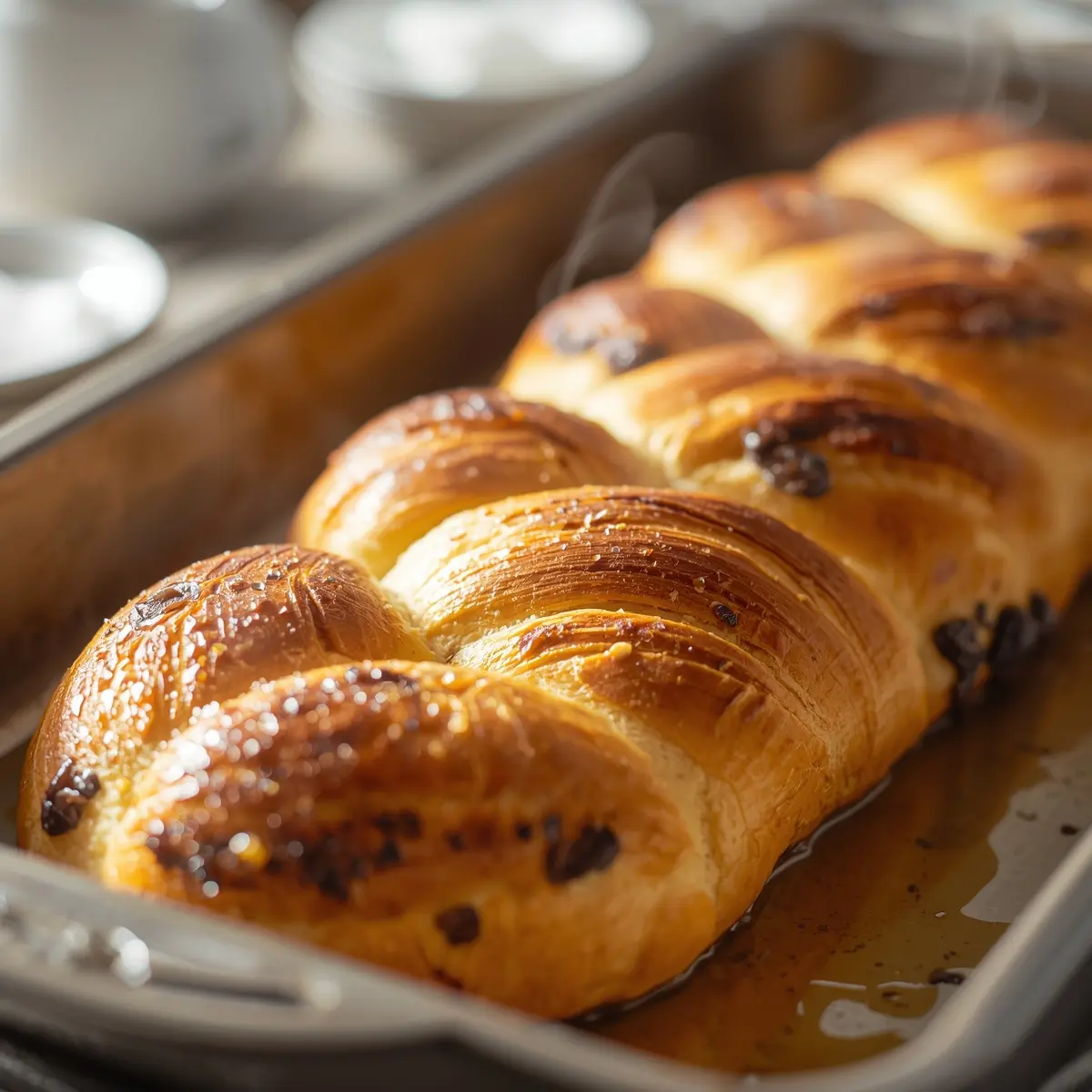 Cooking instructions for Easter bread