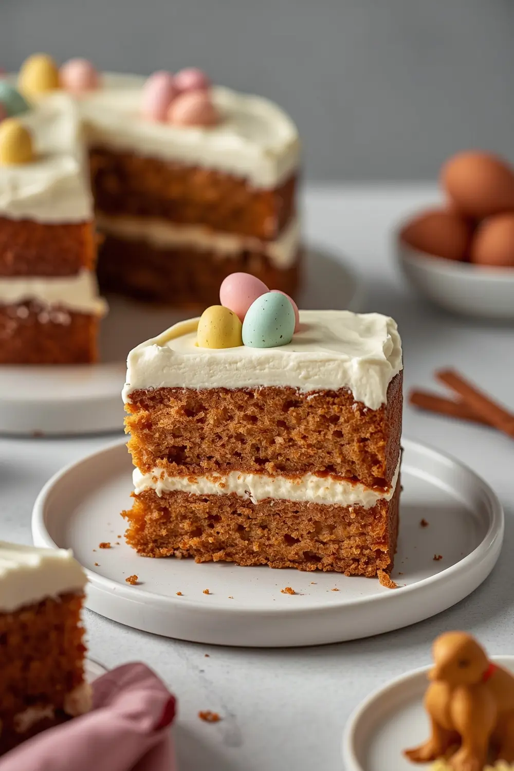 Easter carrot cake