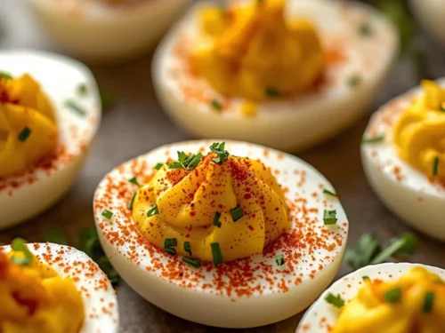 Easter deviled eggs