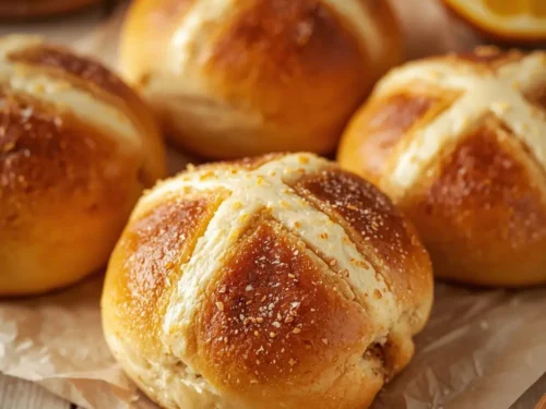 Easter hot cross buns