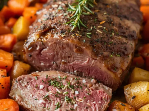 Easter lamb roast