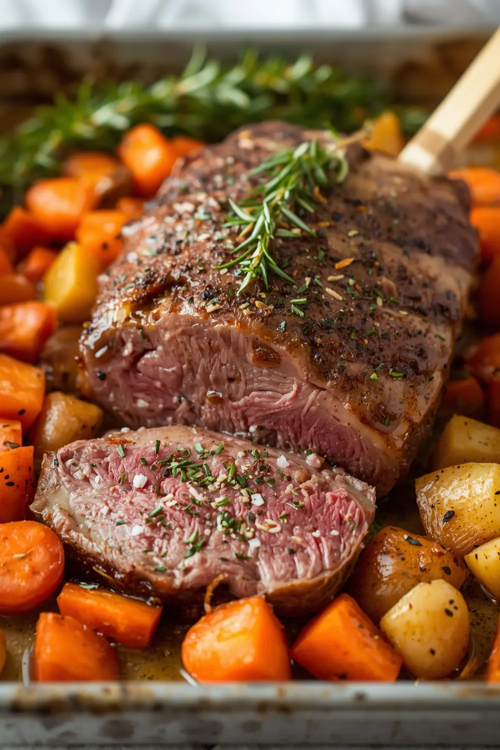 Easter lamb roast