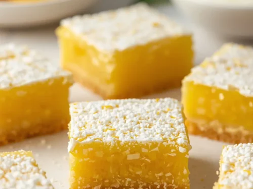 Easter lemon bars