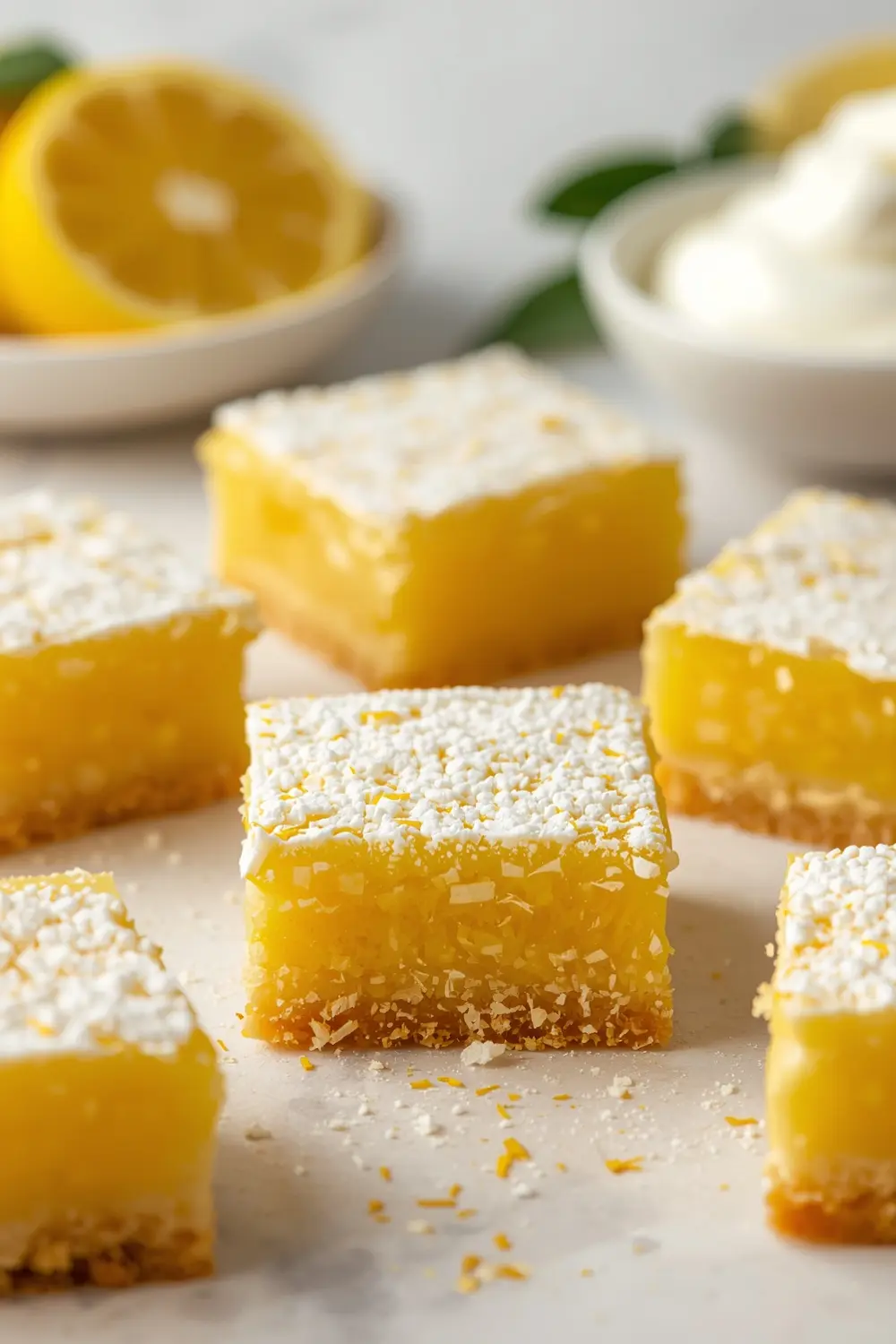 Easter lemon bars