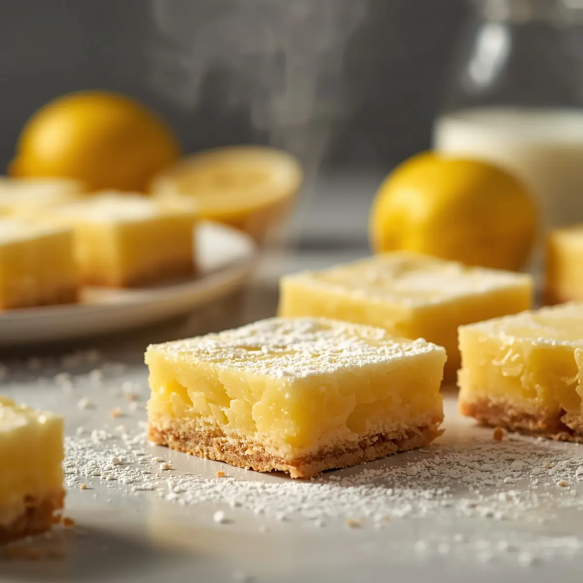 Cooking instructions for Easter lemon bars