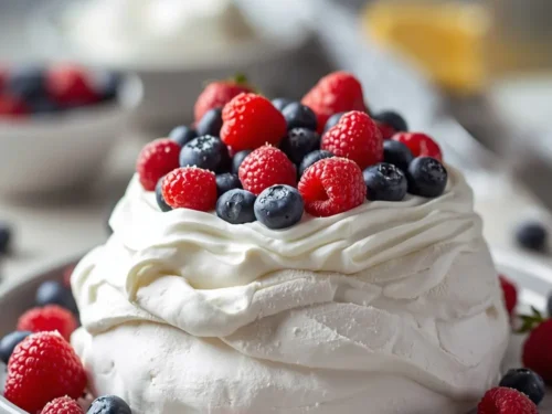 Easter pavlova