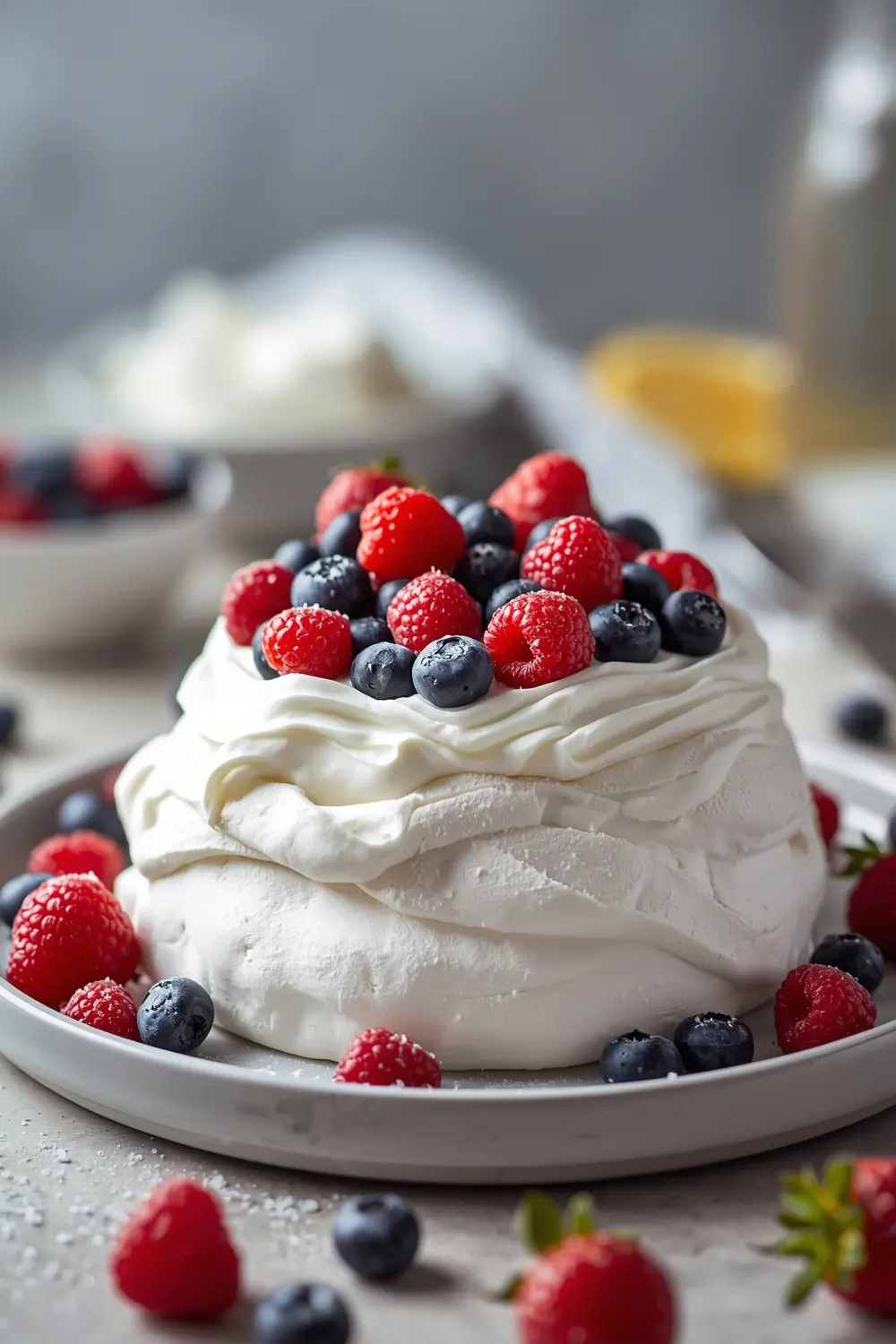 Easter pavlova