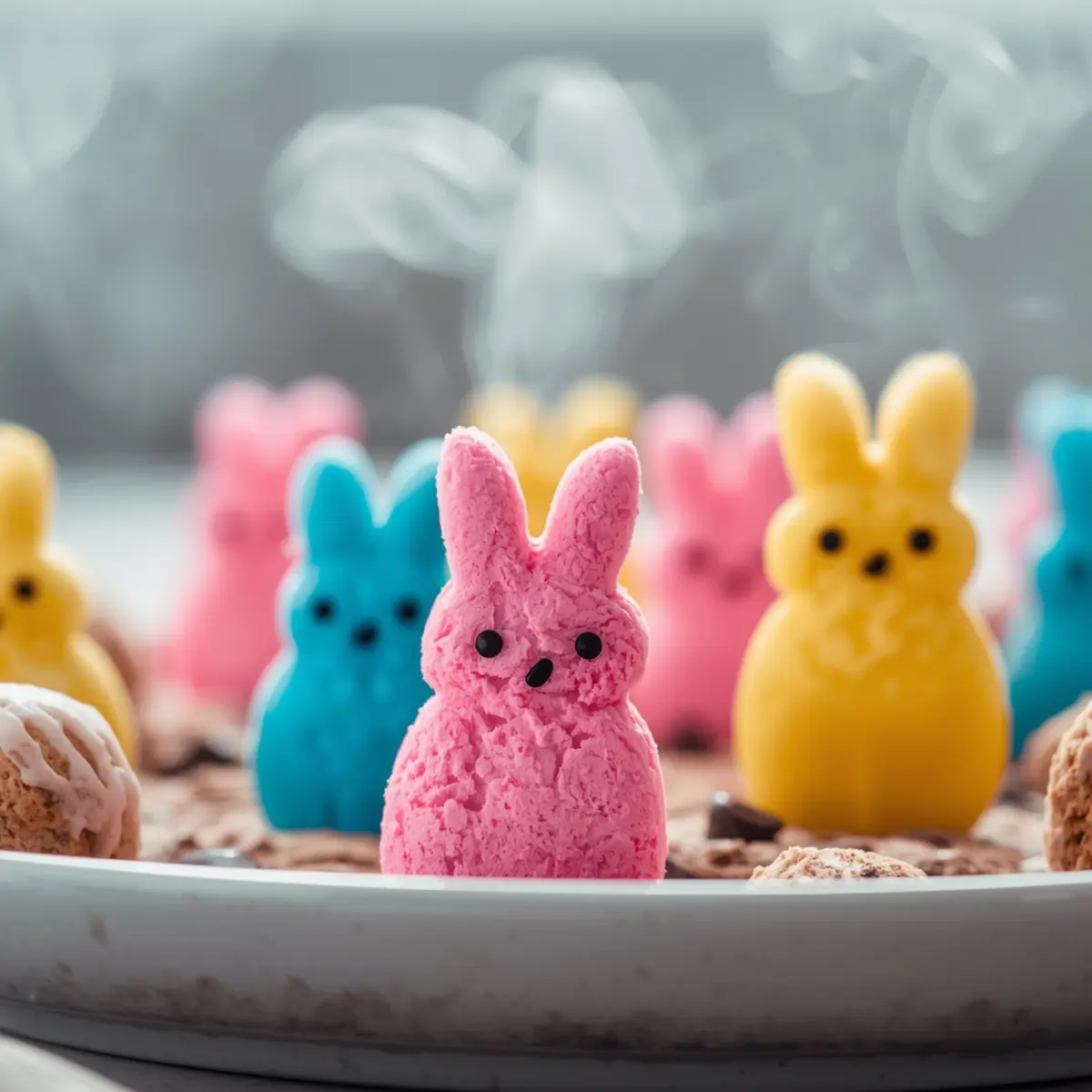 Cooking instructions for Easter peeps treats