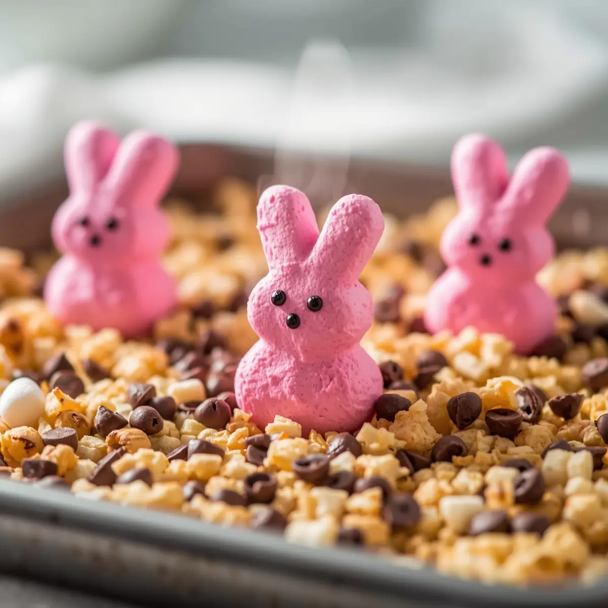 Cooking instructions for Easter peeps treats