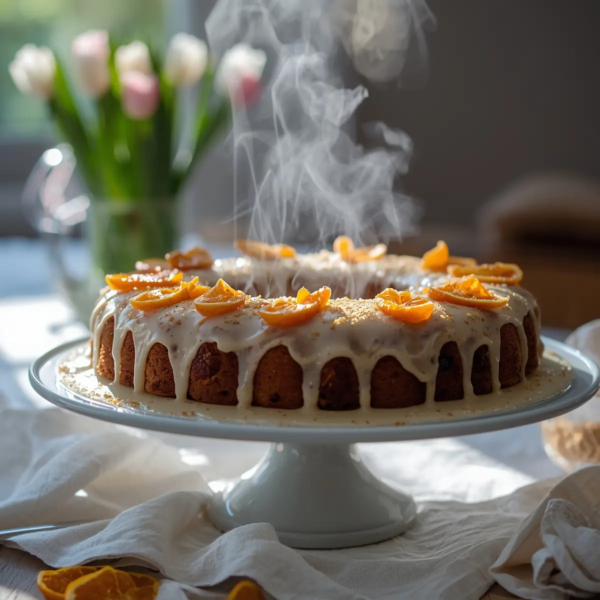 Cooking instructions for Easter simnel cake