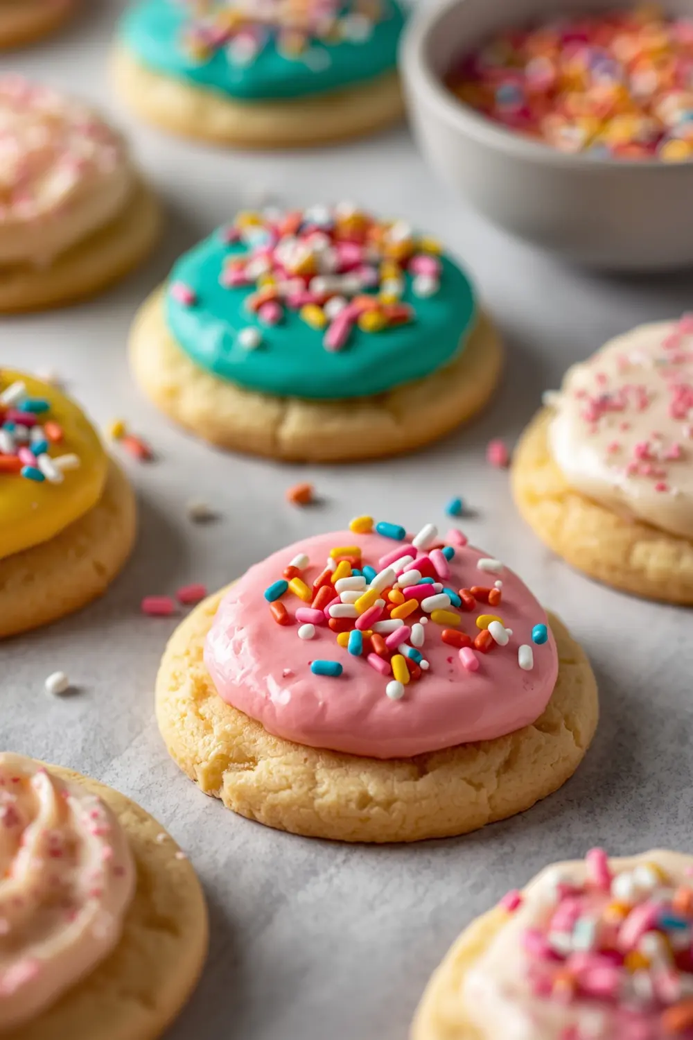 Easter sugar cookies