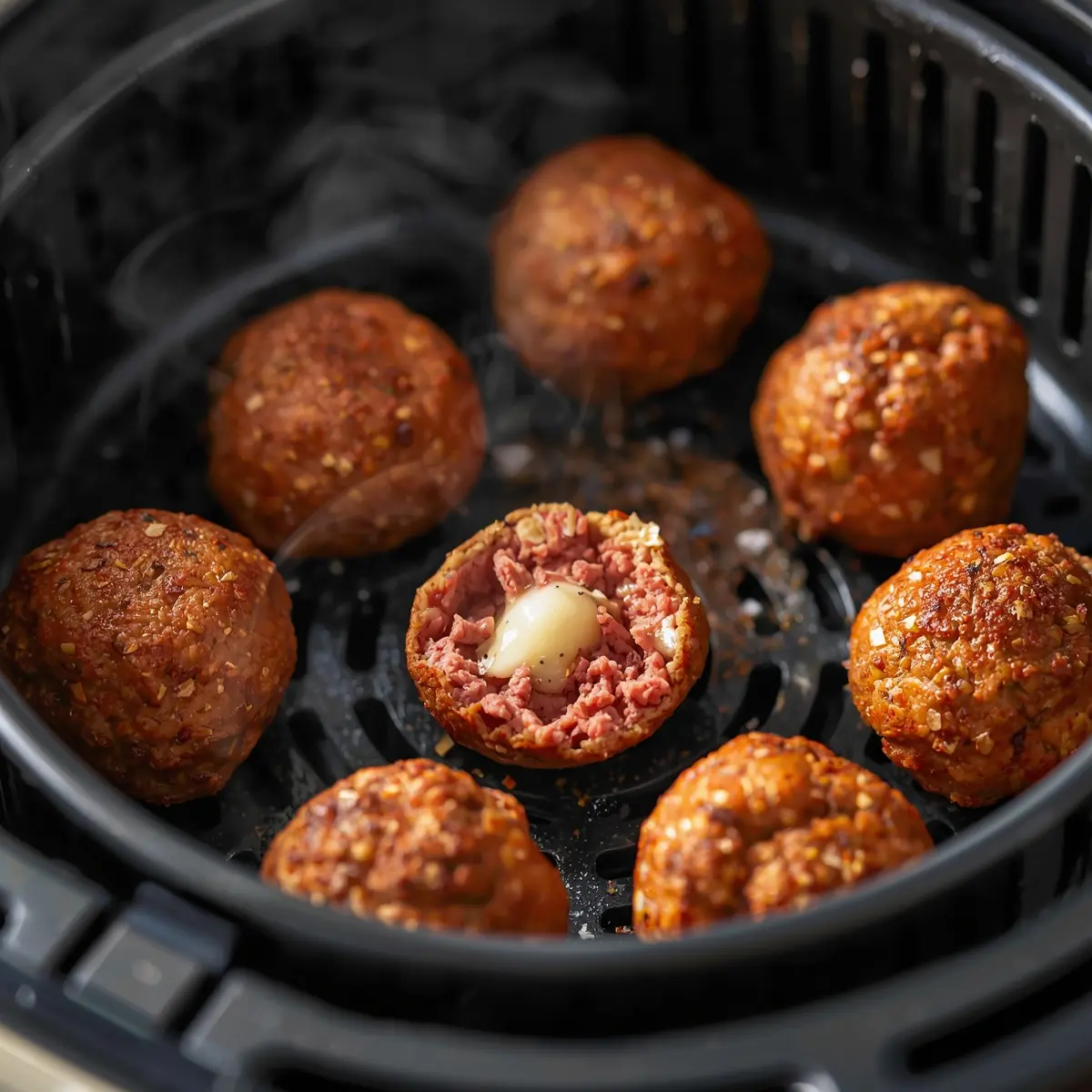 Cooking instructions for air fryer meatballs