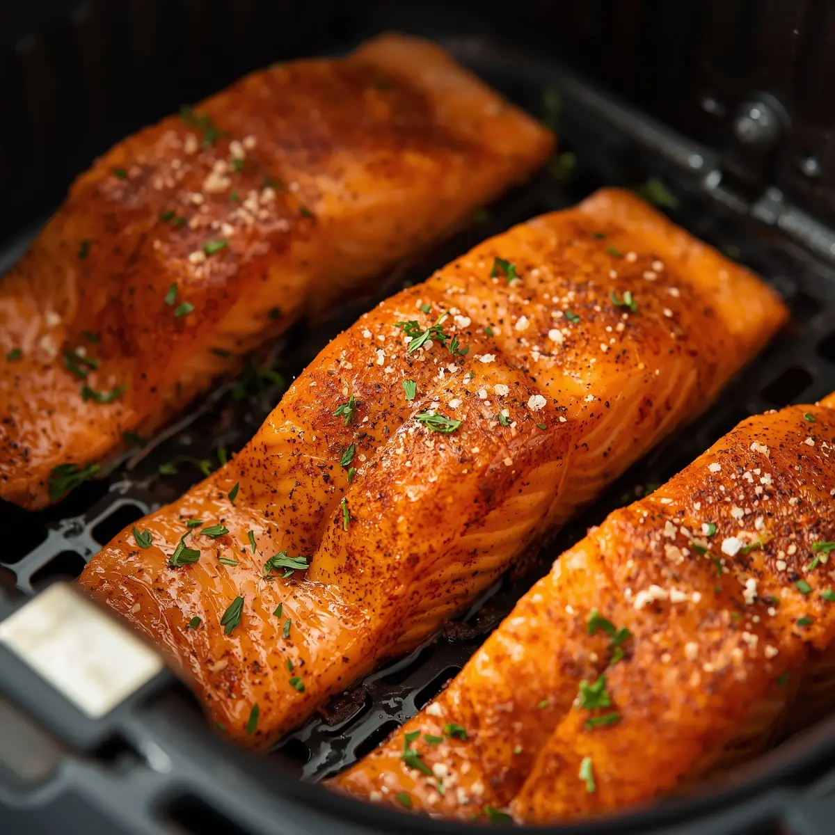 Cooking instructions for air fryer salmon