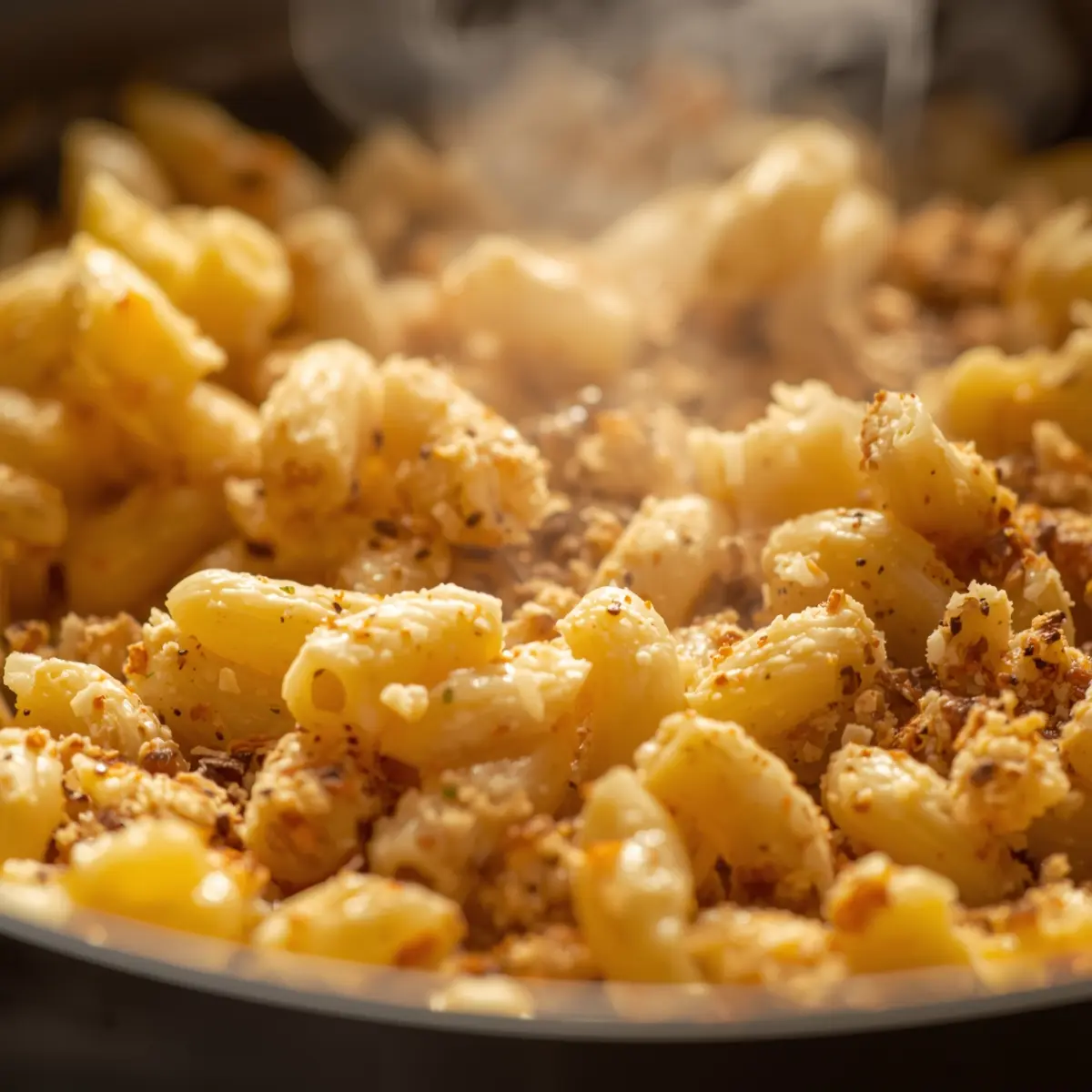 Cooking instructions for baked mac and cheese
