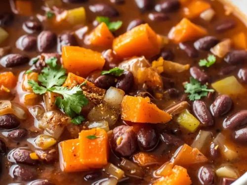 black bean soup