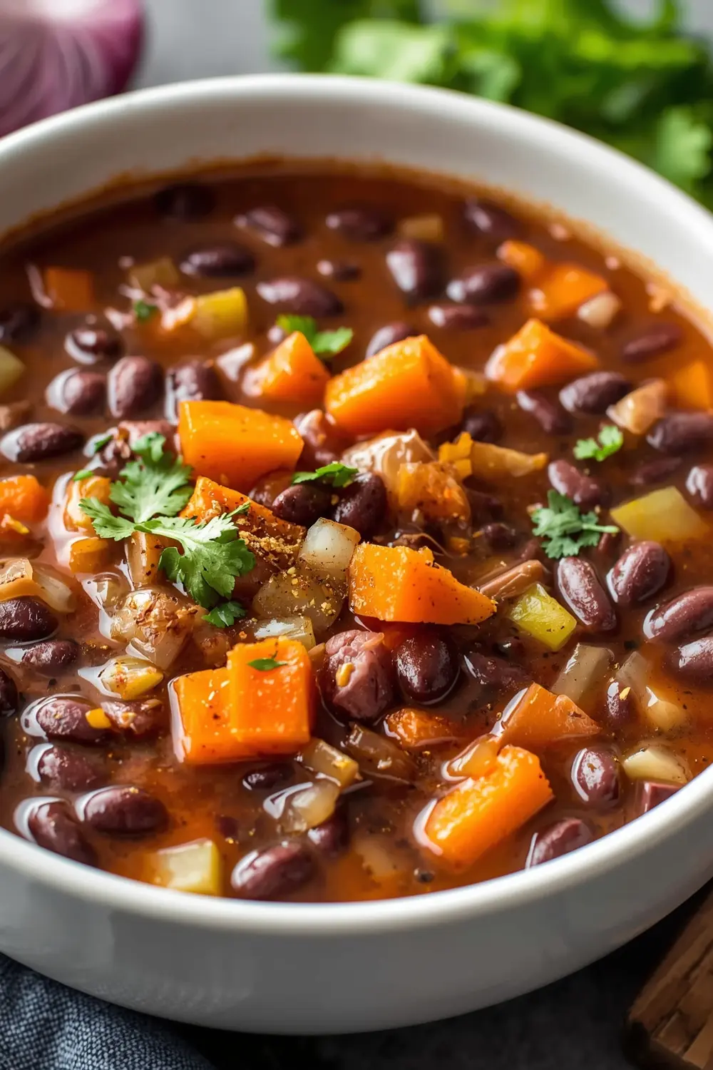 black bean soup