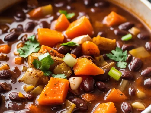 black bean soup