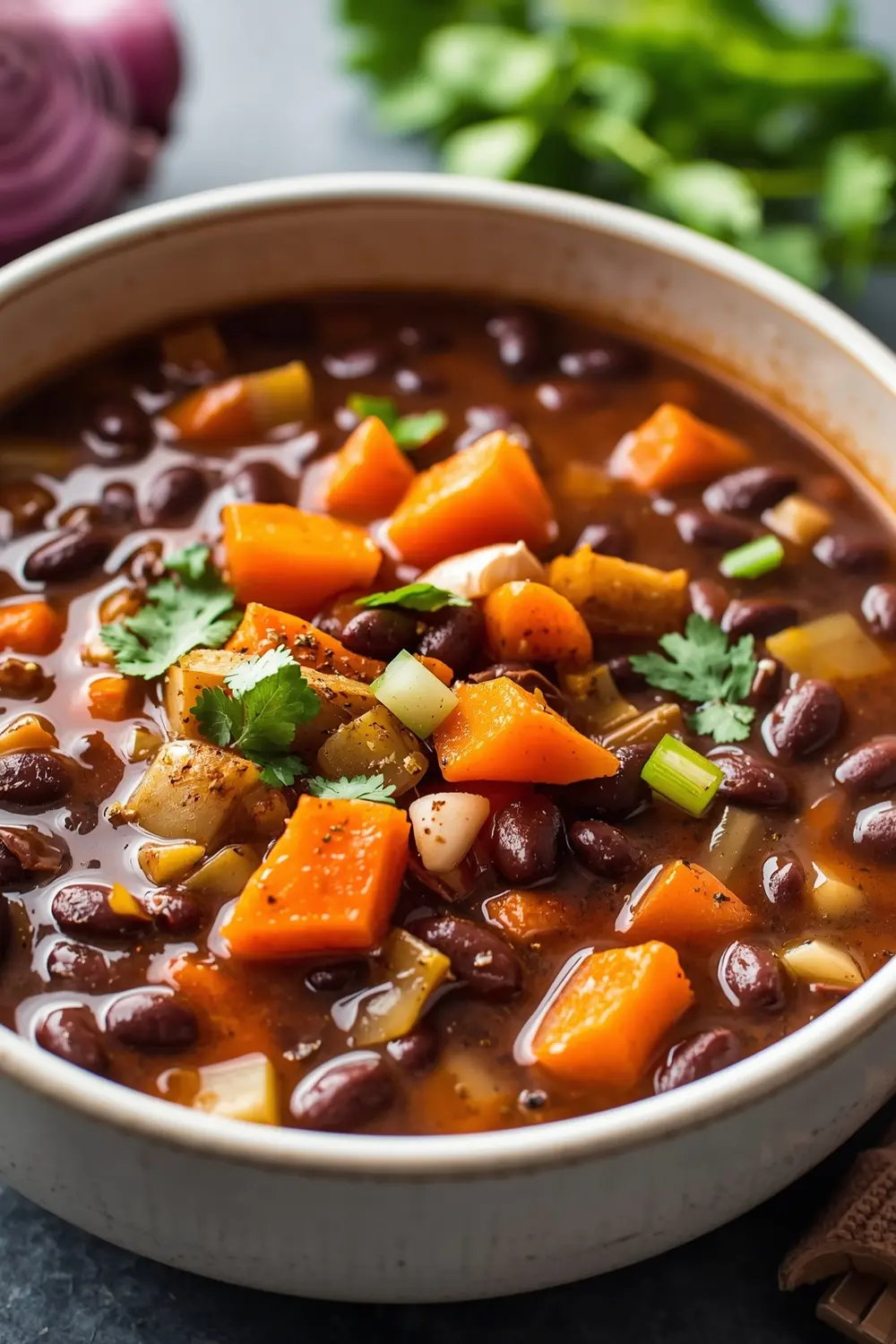 black bean soup