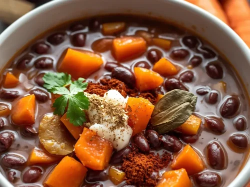 black bean soup
