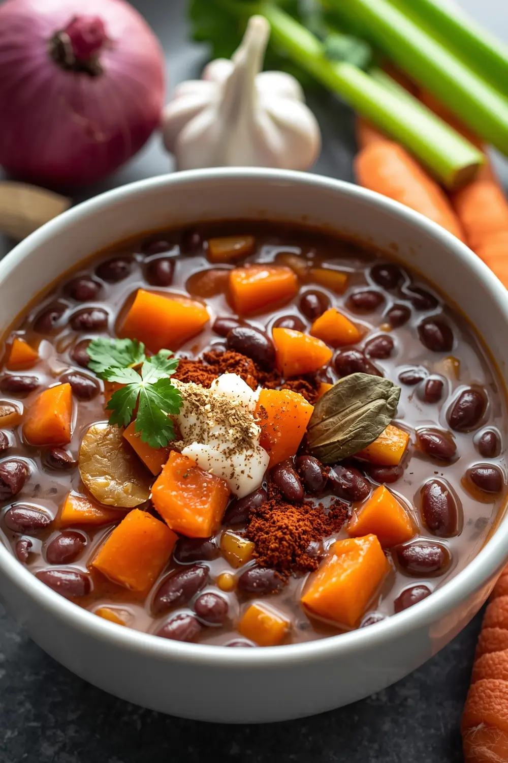 black bean soup