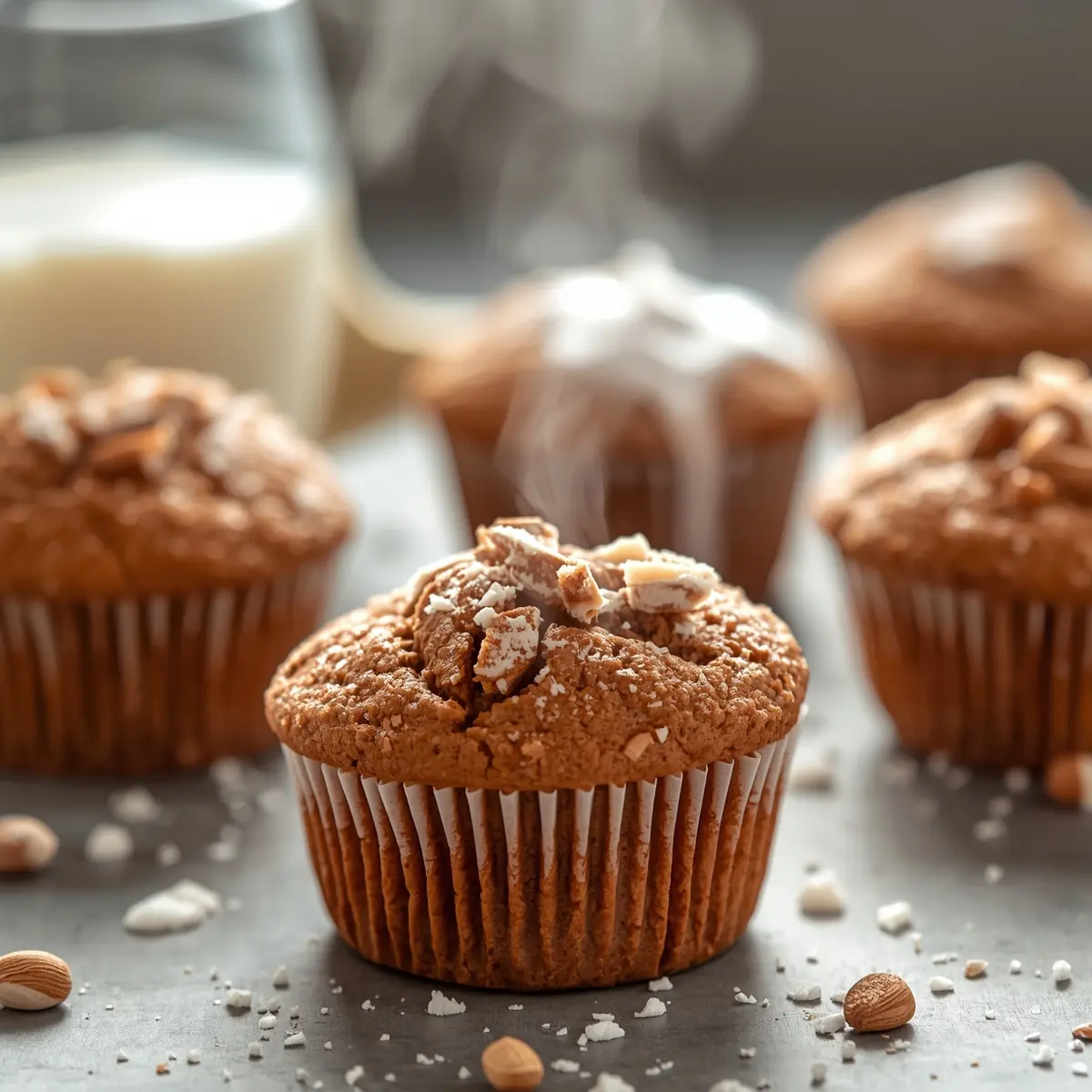 Cooking instructions for carrot muffins