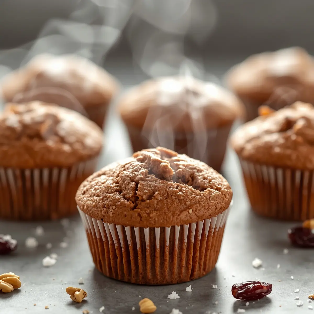 Cooking instructions for carrot muffins