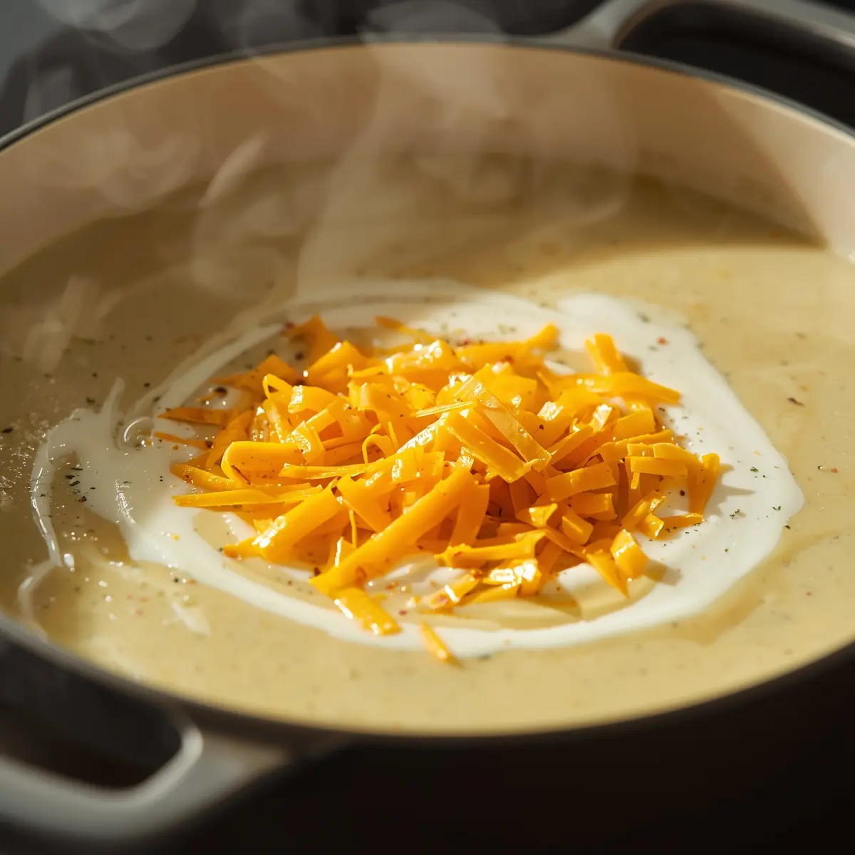 Cooking instructions for cauliflower soup