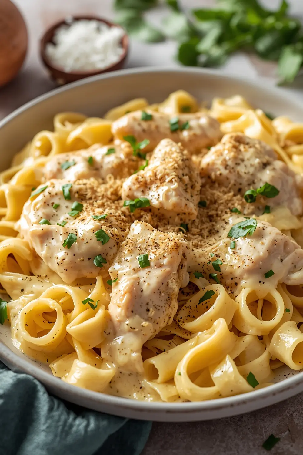chicken alfredo