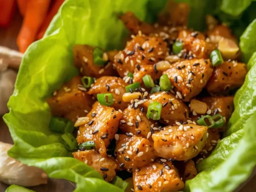 chicken lettuce wraps
