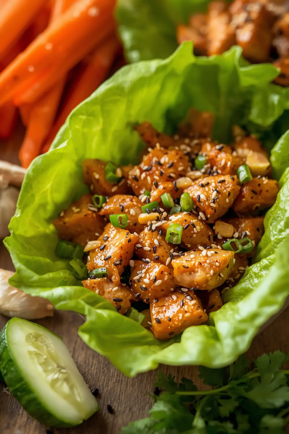 chicken lettuce wraps
