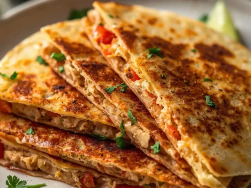 chicken quesadillas
