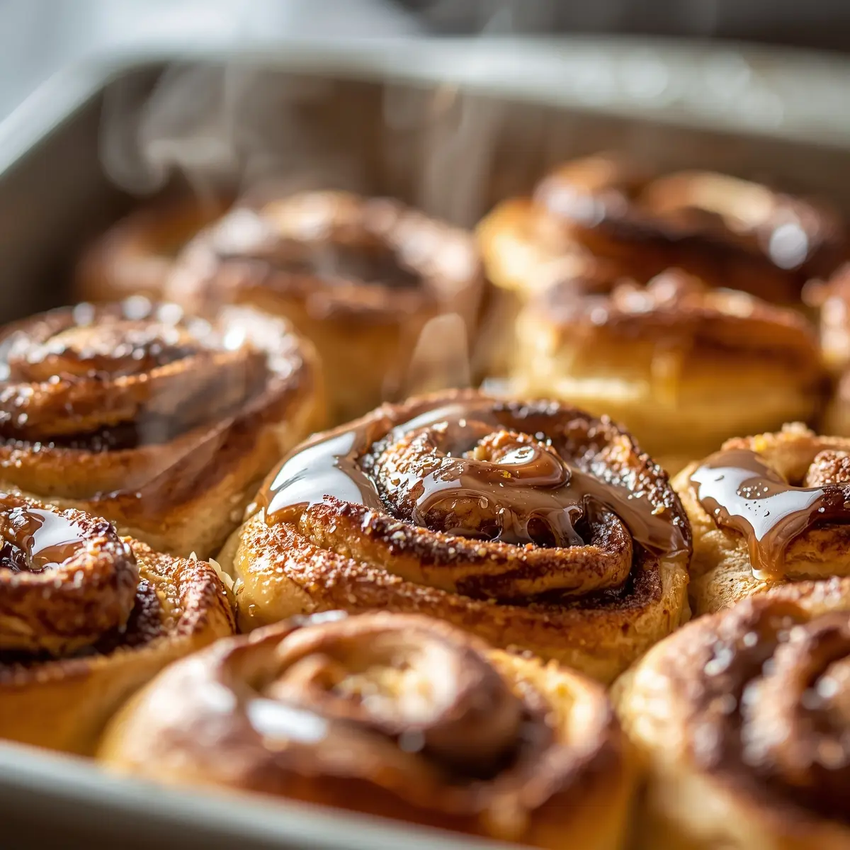 Cooking instructions for cinnamon rolls homemade