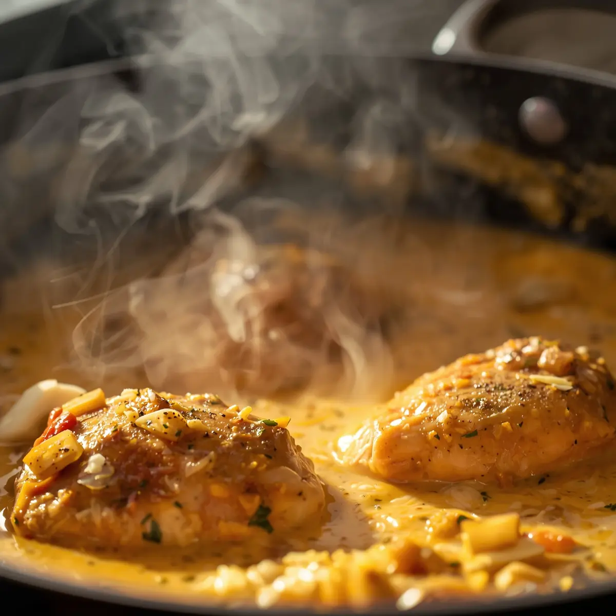Cooking instructions for coconut curry chicken