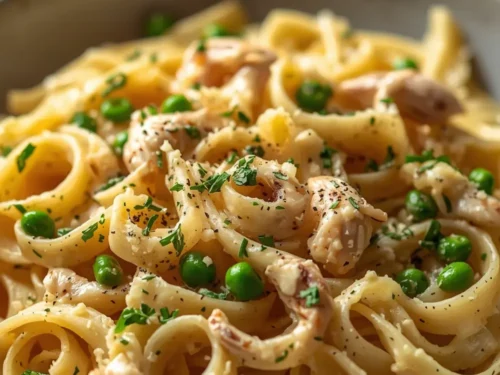 creamy garlic pasta