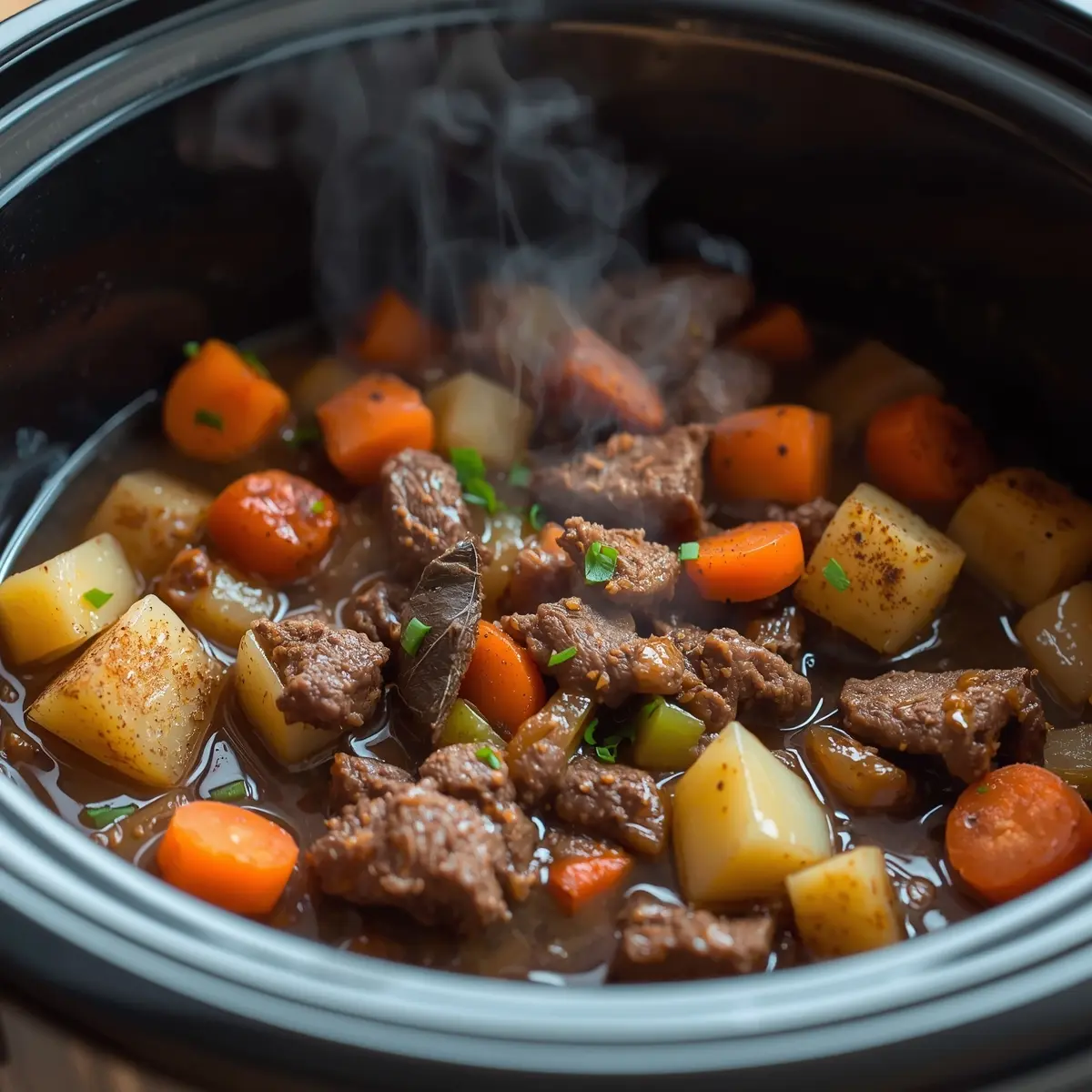 Cooking instructions for crockpot beef stew