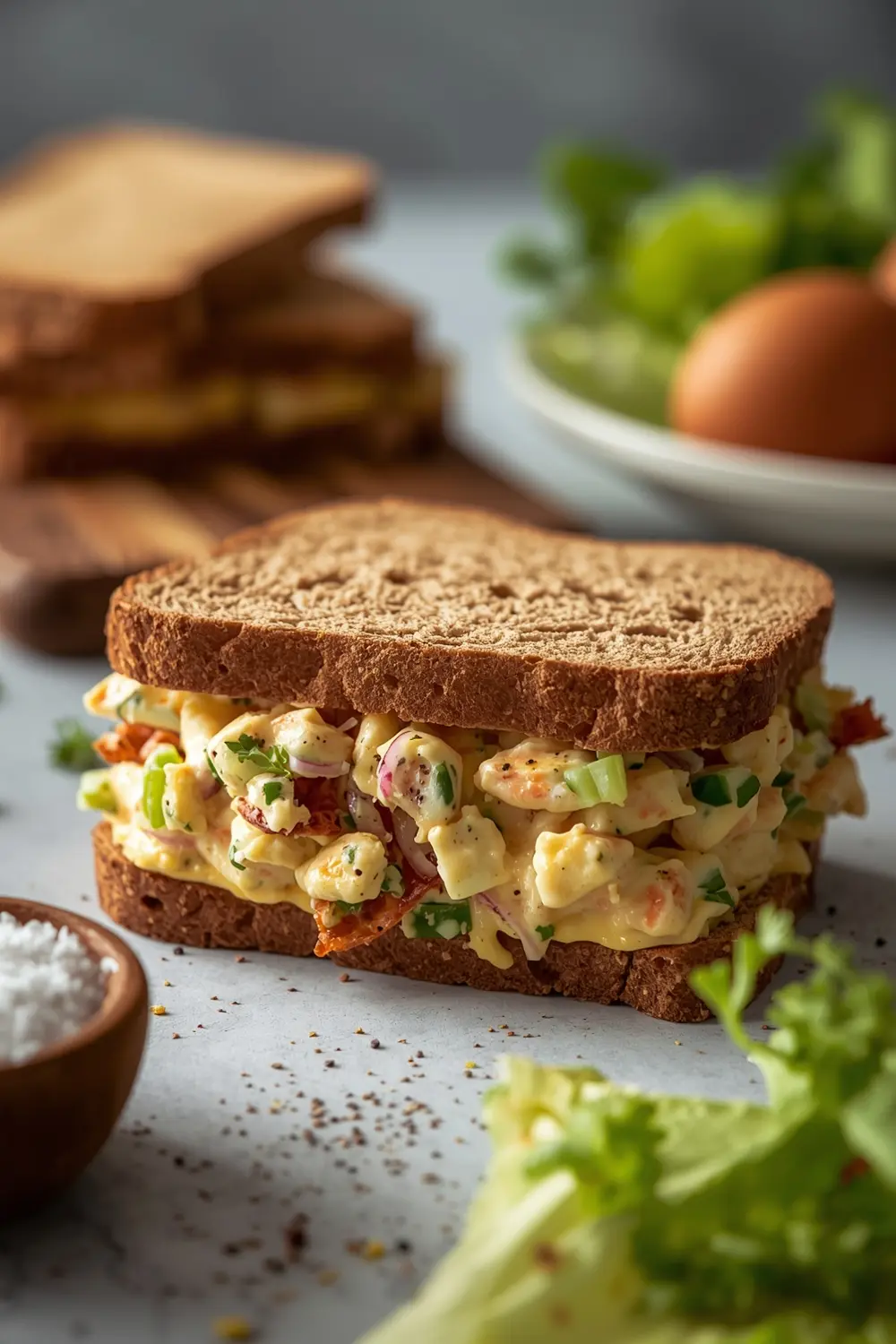 egg salad sandwich