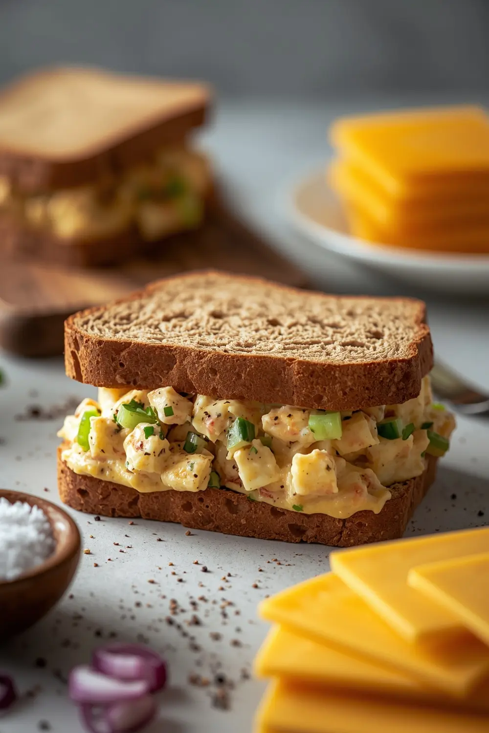 egg salad sandwich