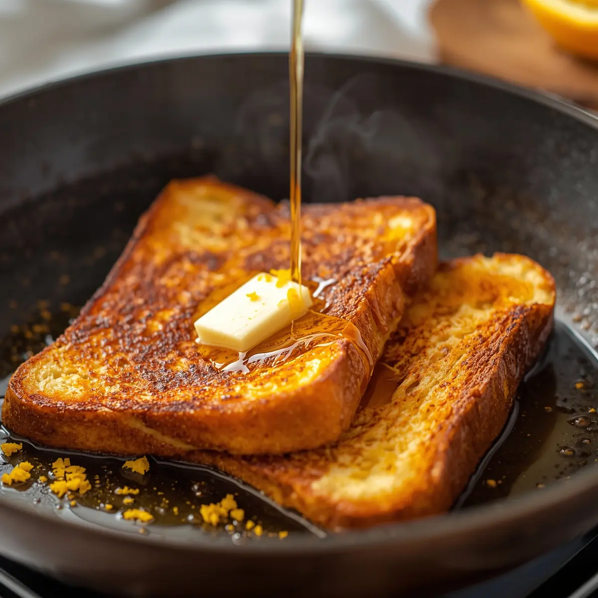 Cooking instructions for french toast