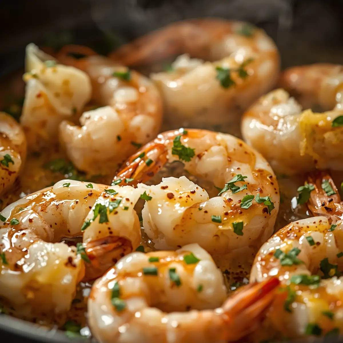 Cooking instructions for garlic butter shrimp