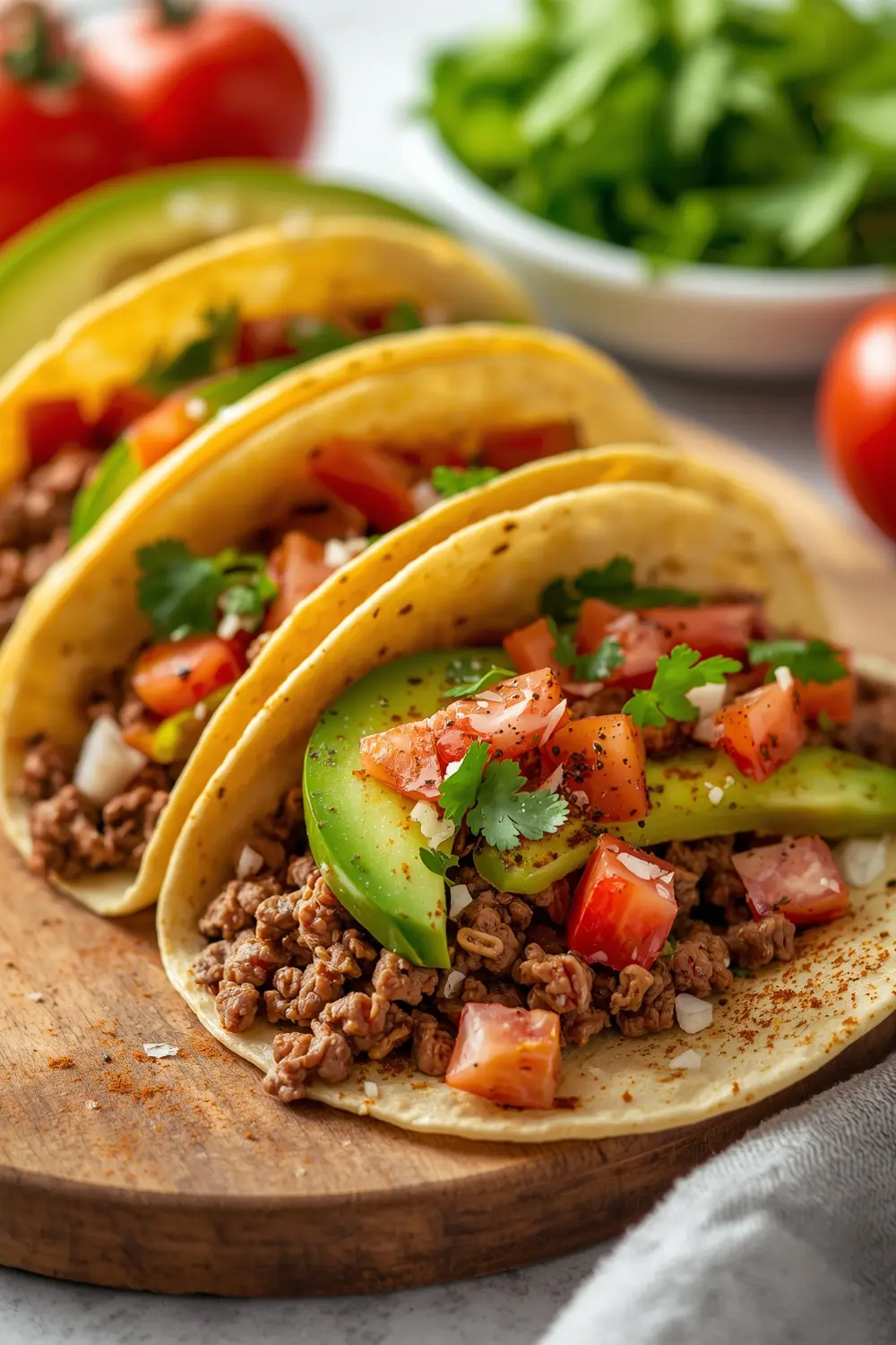 ground beef tacos