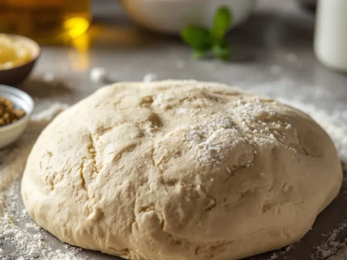 homemade pizza dough
