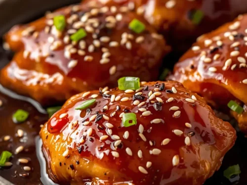 honey garlic chicken