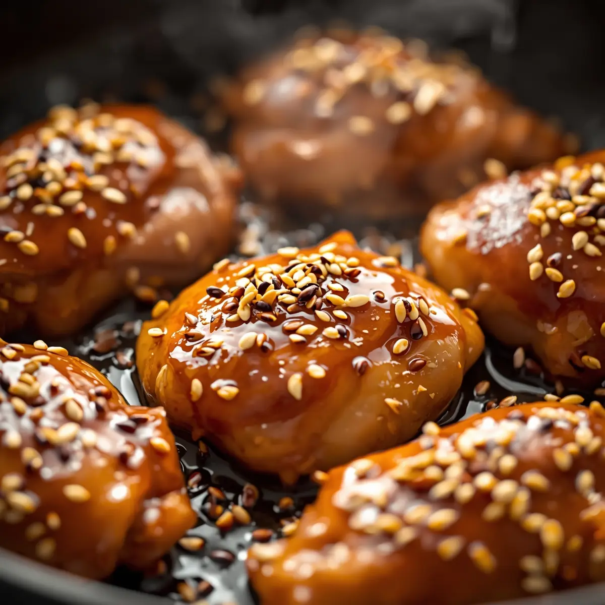 Cooking instructions for honey garlic chicken